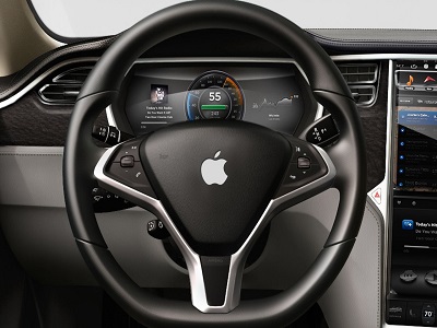 Apple self-driving car