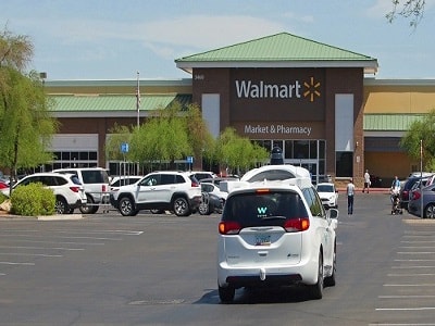 Waymo To Carry Walmart Shoppers
