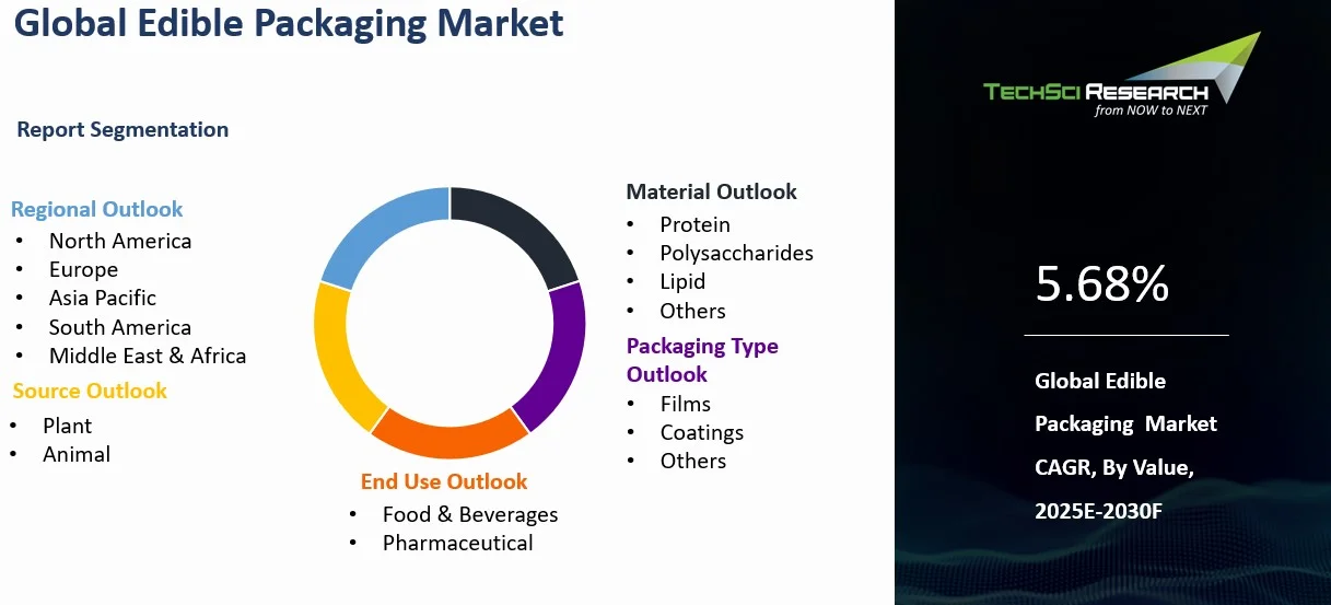 Edible Packaging Market By Size, Share, Trends, Growth, and Forecast 2030