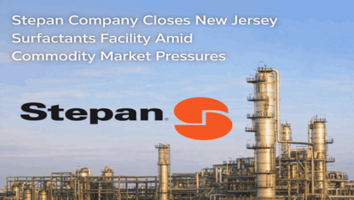Stepan Company Closes New Jersey Surfactants Facility Amid Commodity Market Pressures