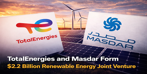 TotalEnergies and Masdar Form $2.2 Billion Renewable Energy Joint Venture in Asia