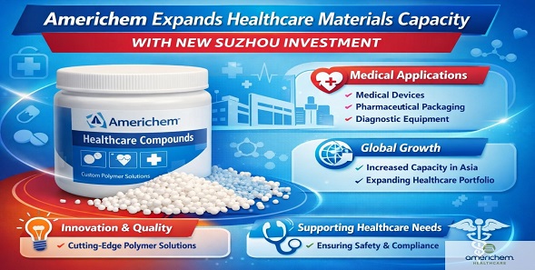 Americhem expands healthcare materials capacity with new Suzhou investment