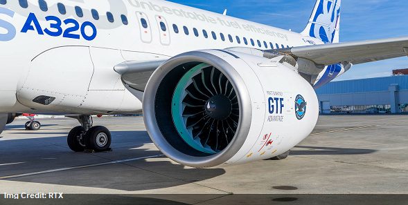 RTX wins European certification for Pratt & Whitney’s GTF Advantage